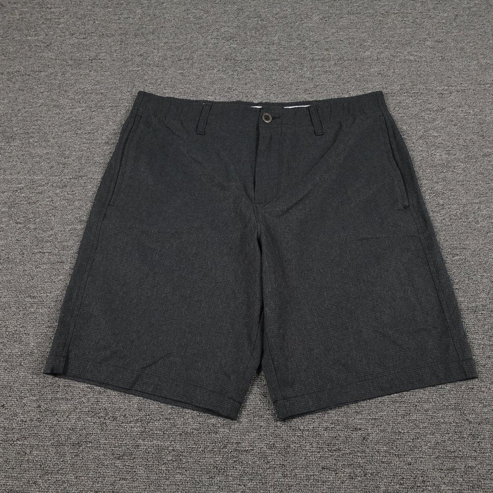 Under Armour Shorts Mens 34 Gray Golf Performance Stretch Quick Dry 10 Inseam